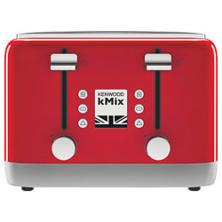 Kenwood kMix TFX750 4-Slice Toaster Red